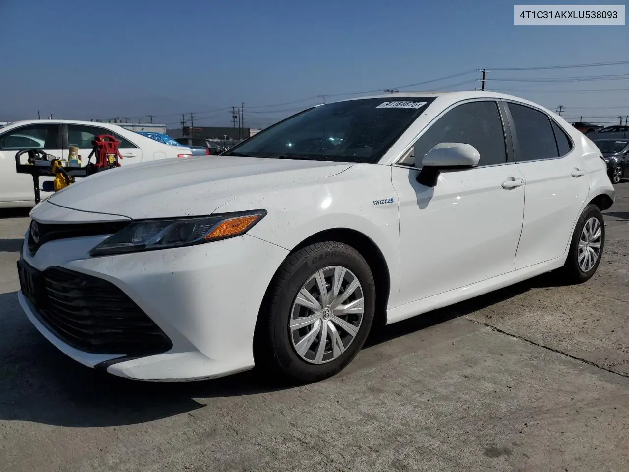4T1C31AKXLU538093 2020 Toyota Camry Le