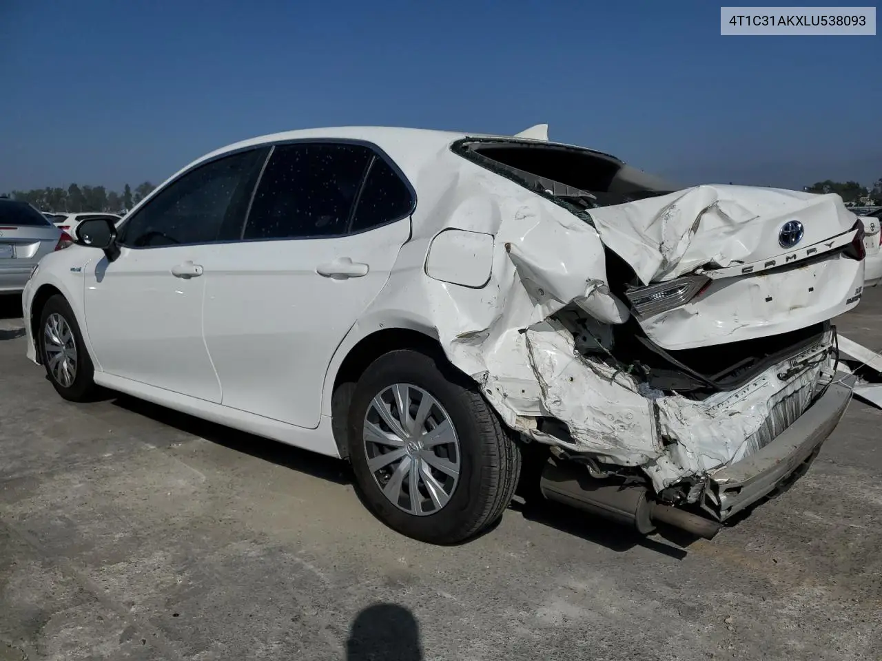 4T1C31AKXLU538093 2020 Toyota Camry Le