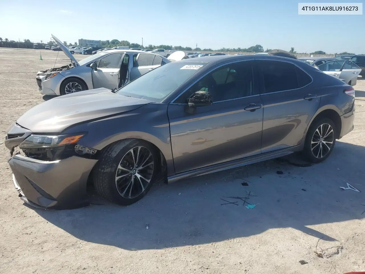 4T1G11AK8LU916273 2020 Toyota Camry Se