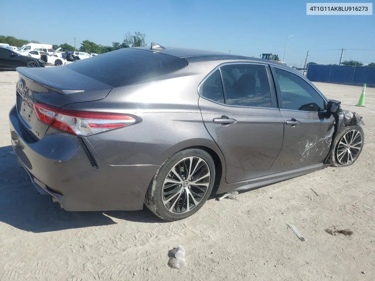 4T1G11AK8LU916273 2020 Toyota Camry Se