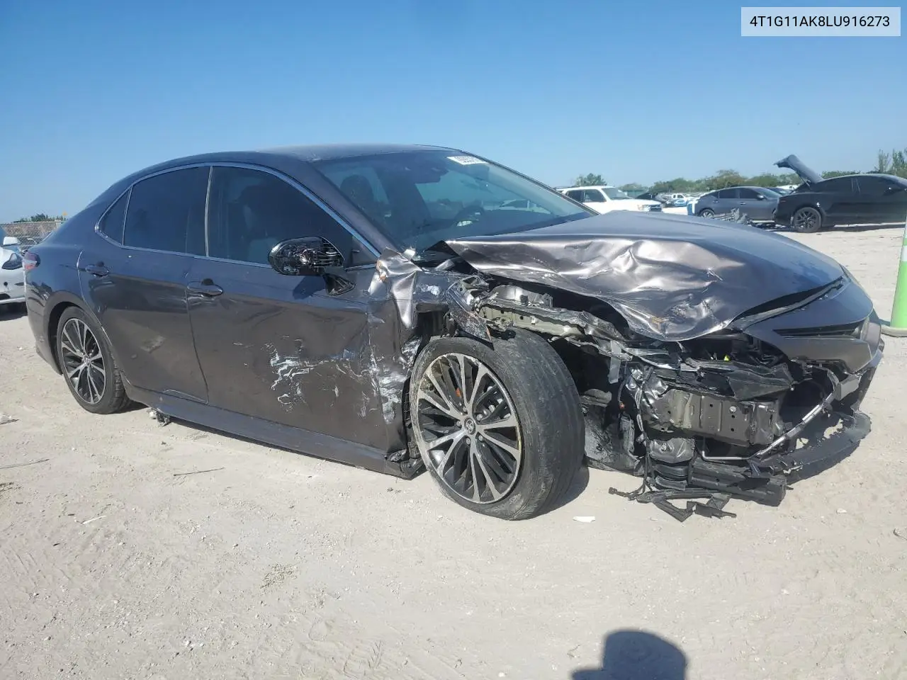 4T1G11AK8LU916273 2020 Toyota Camry Se
