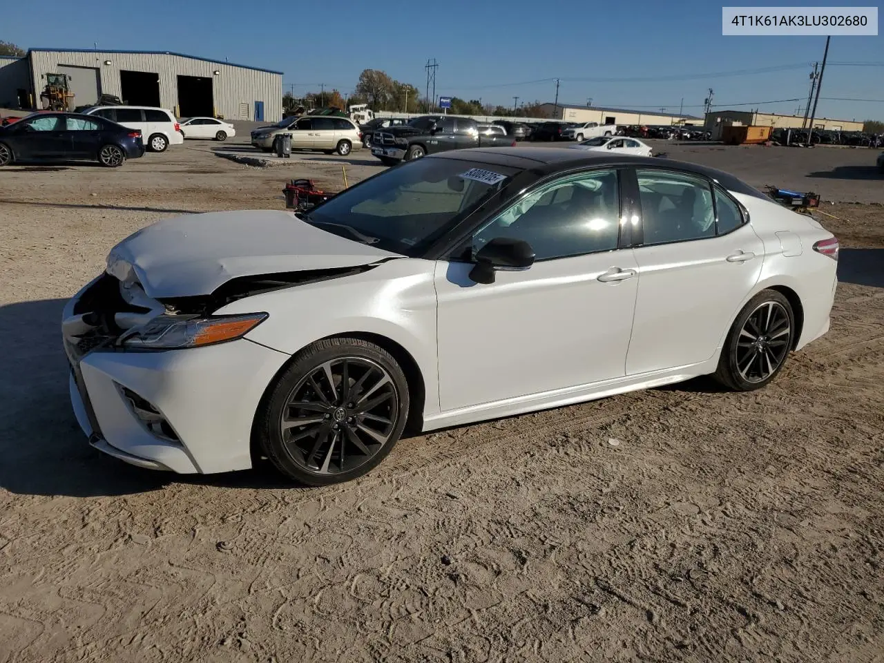4T1K61AK3LU302680 2020 Toyota Camry Xse