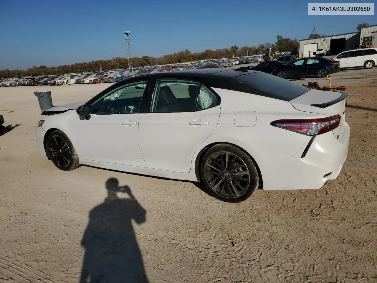 4T1K61AK3LU302680 2020 Toyota Camry Xse