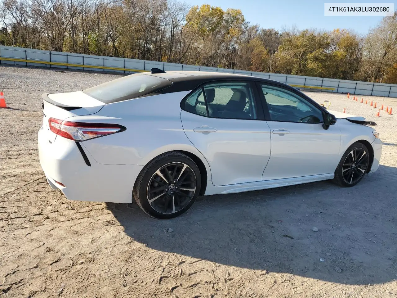 4T1K61AK3LU302680 2020 Toyota Camry Xse