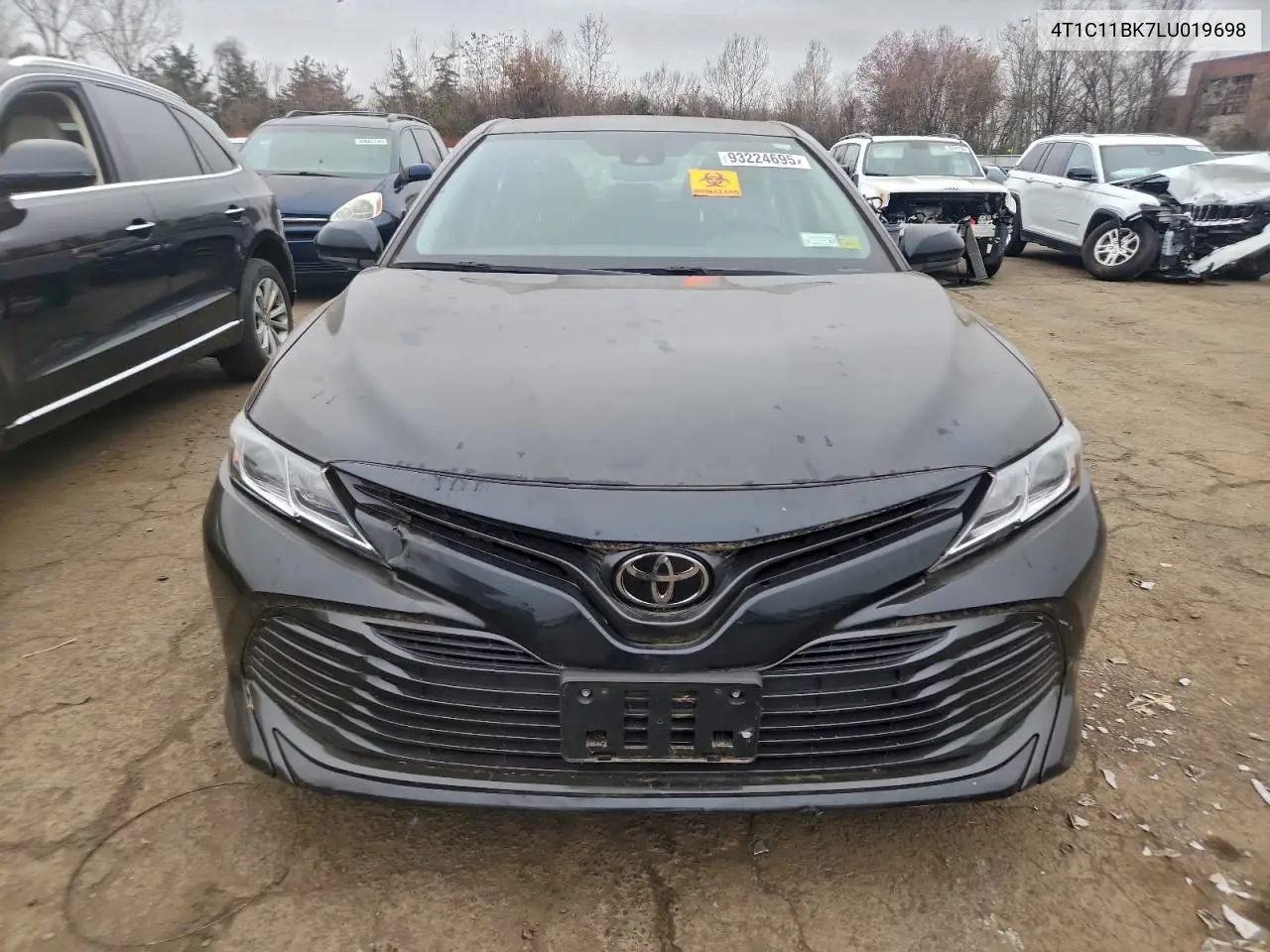4T1C11BK7LU019698 2020 Toyota Camry Le
