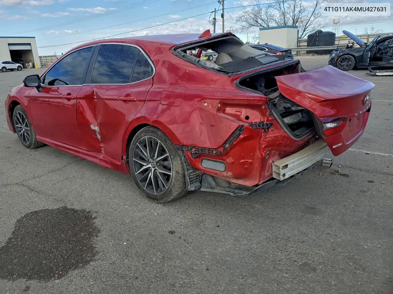 4T1G11AK4MU427631 2021 Toyota Camry Se