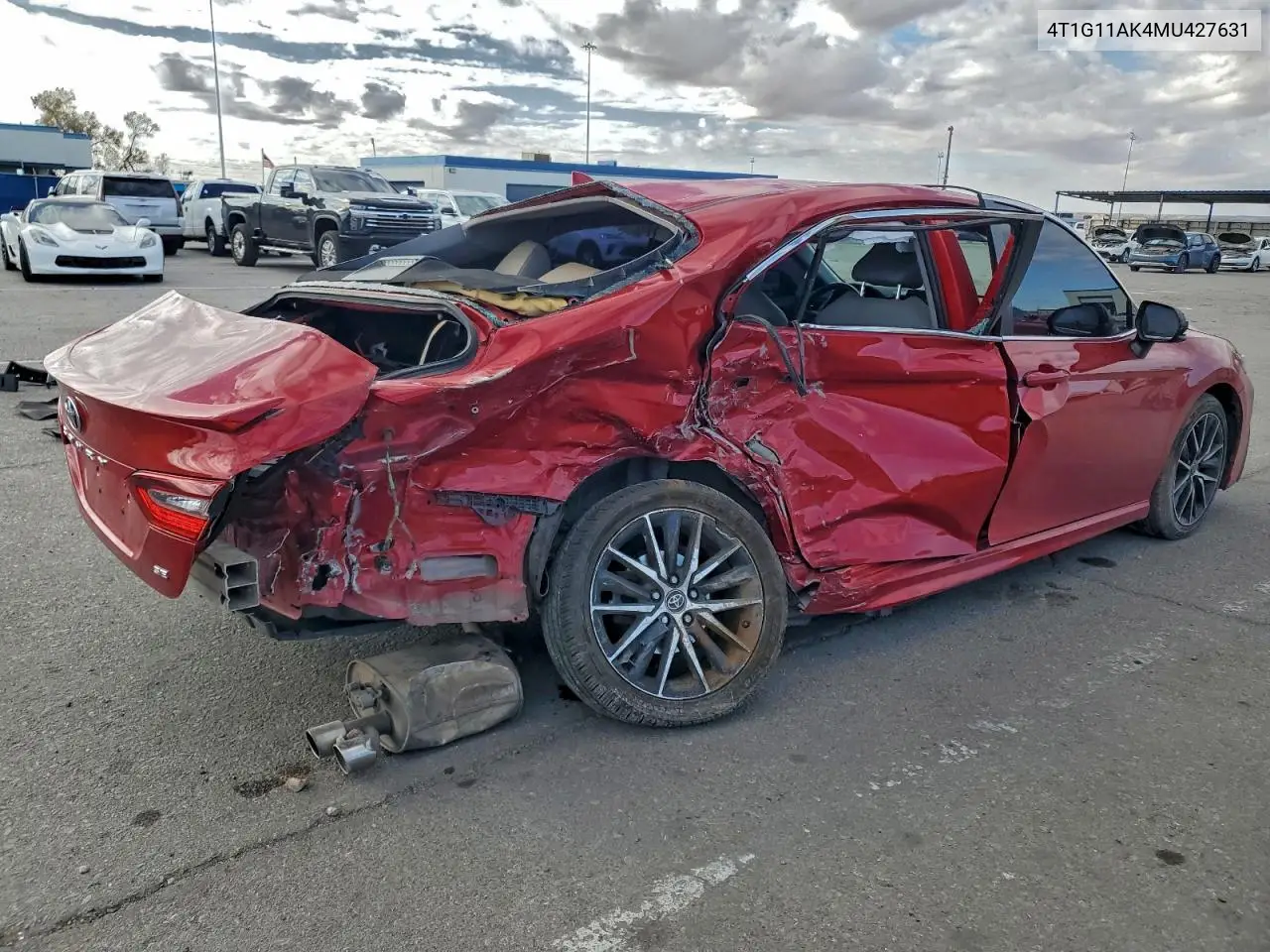 4T1G11AK4MU427631 2021 Toyota Camry Se