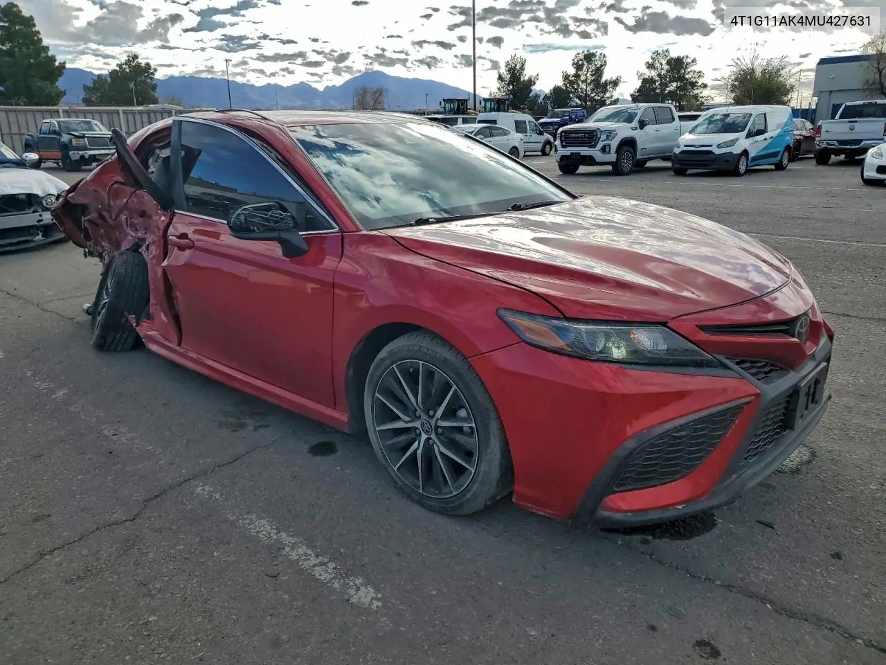 4T1G11AK4MU427631 2021 Toyota Camry Se