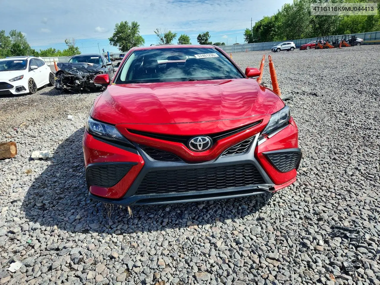 2021 Toyota Camry Se VIN: 4T1G11BK9MU044413 Lot: 57401296