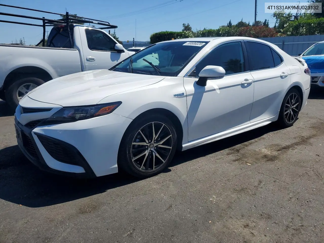 2021 Toyota Camry Se VIN: 4T1S31AK9MU023132 Lot: 58686026