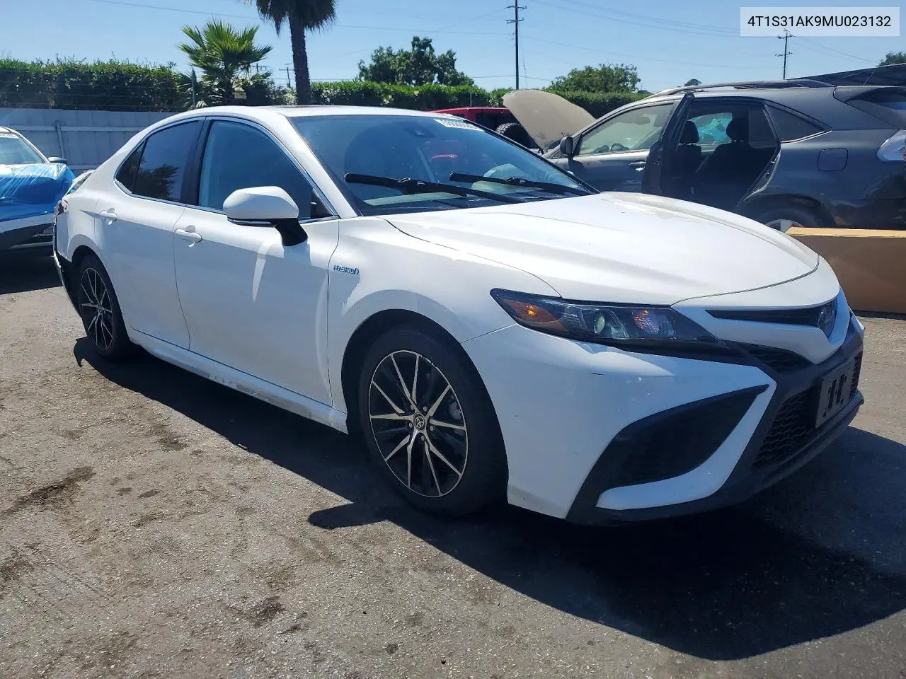 2021 Toyota Camry Se VIN: 4T1S31AK9MU023132 Lot: 58686026