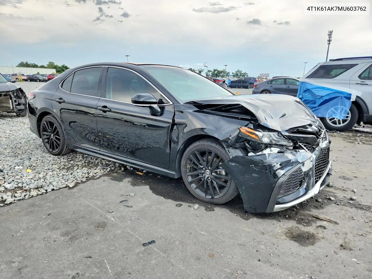2021 Toyota Camry Xse VIN: 4T1K61AK7MU603762 Lot: 58701686