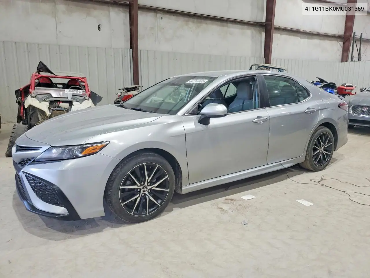 2021 Toyota Camry Se VIN: 4T1G11BK0MU031369 Lot: 61767336