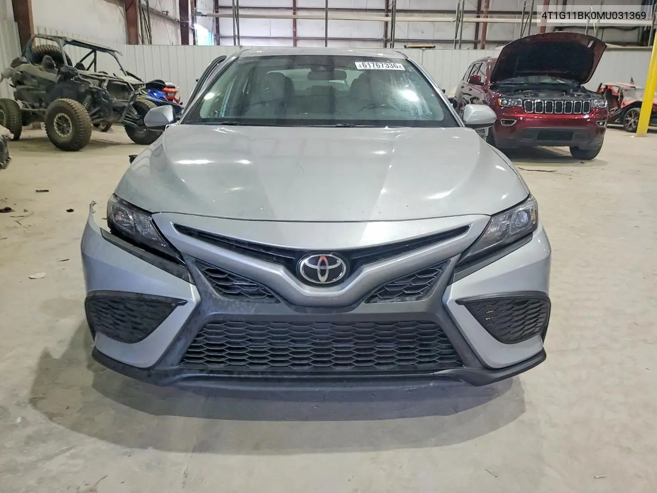 2021 Toyota Camry Se VIN: 4T1G11BK0MU031369 Lot: 61767336