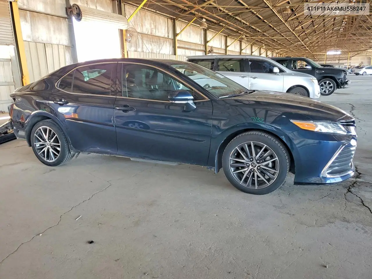 2021 Toyota Camry Xle VIN: 4T1F11AK6MU558247 Lot: 62114286
