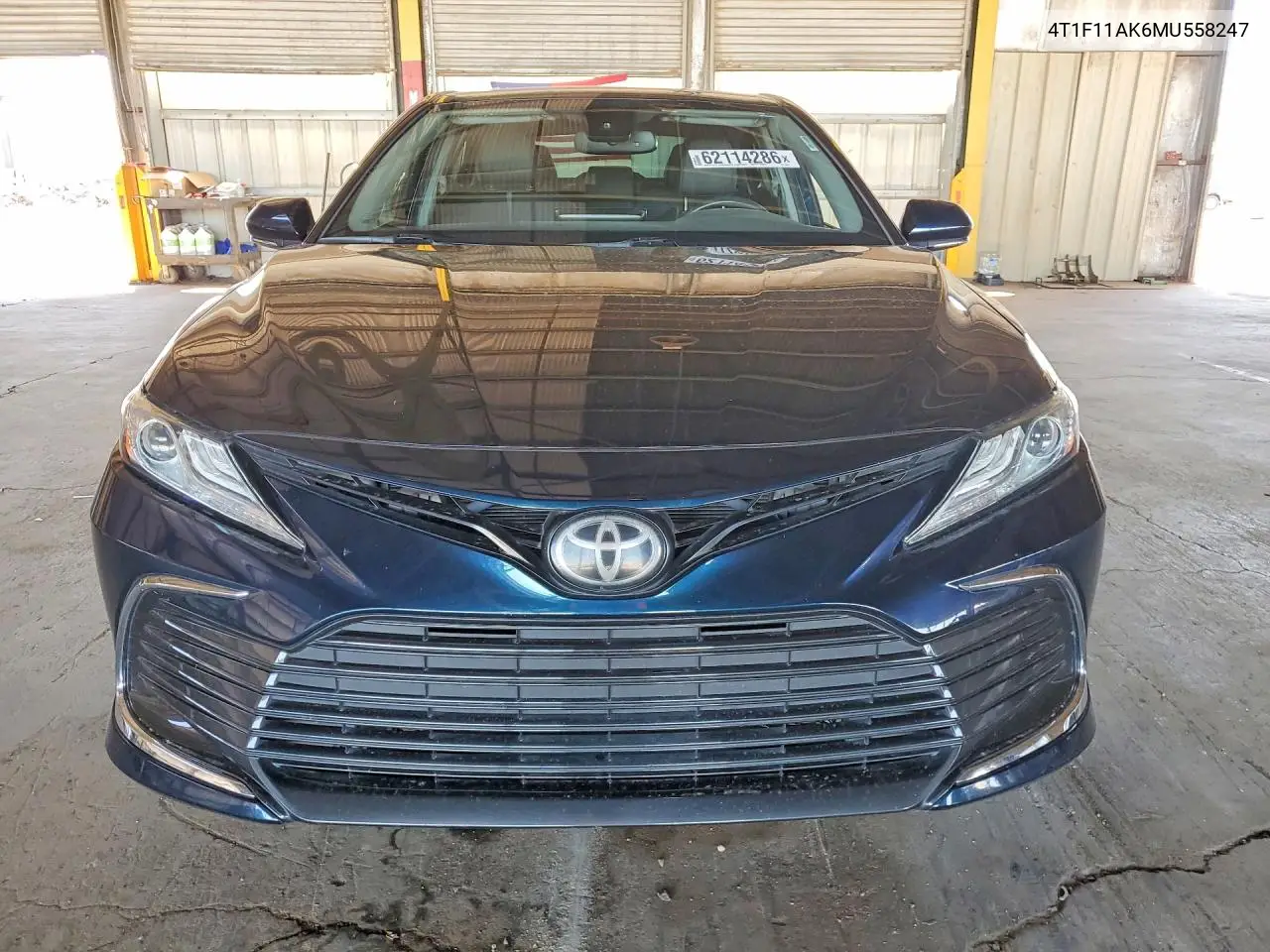 2021 Toyota Camry Xle VIN: 4T1F11AK6MU558247 Lot: 62114286