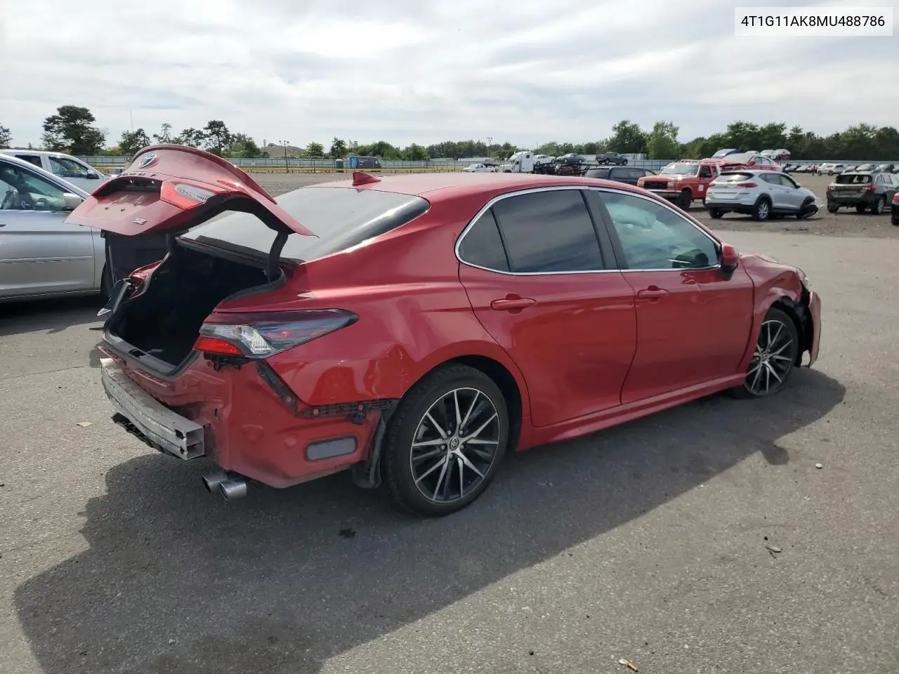 4T1G11AK8MU488786 2021 Toyota Camry Se