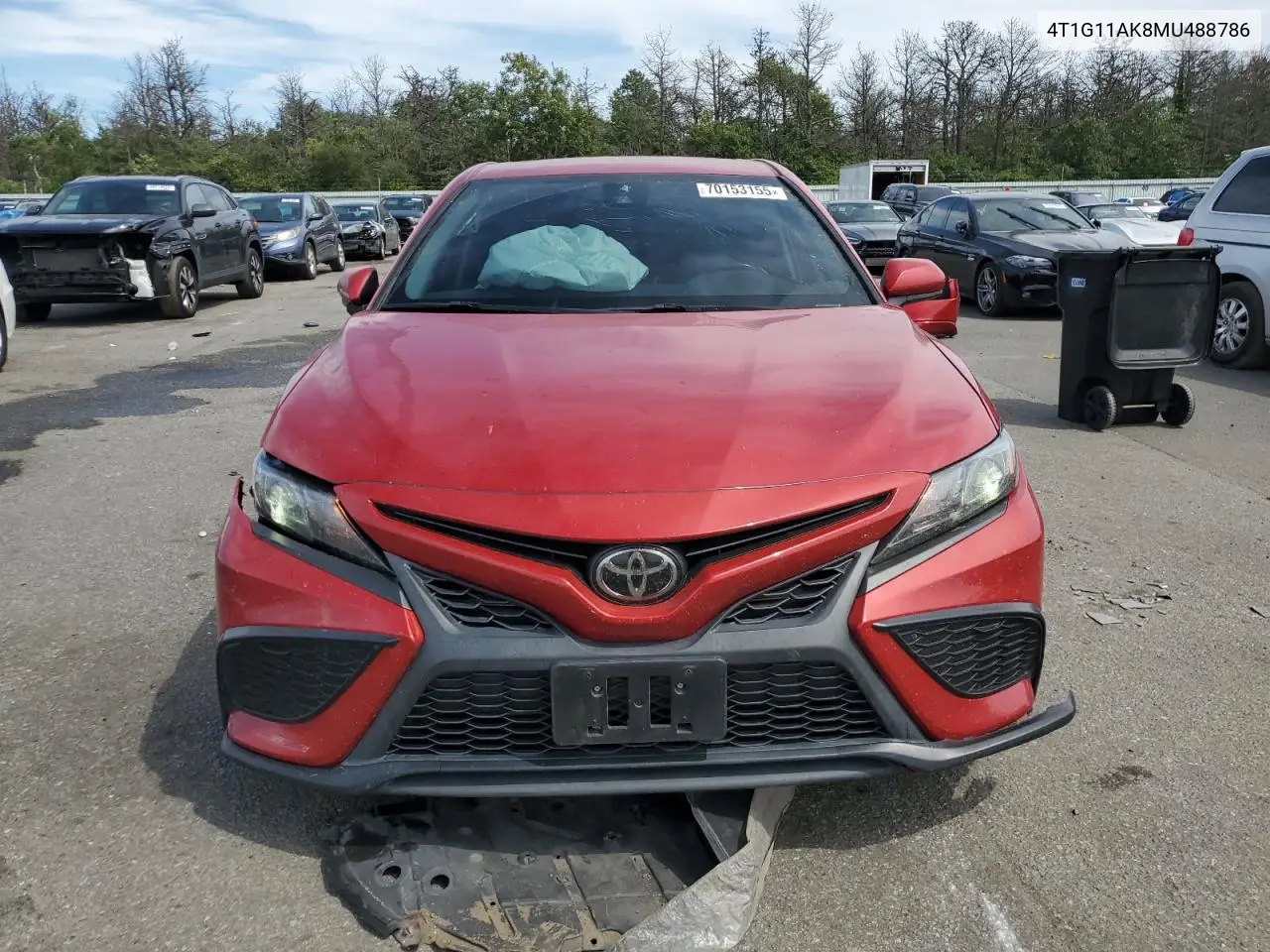 4T1G11AK8MU488786 2021 Toyota Camry Se
