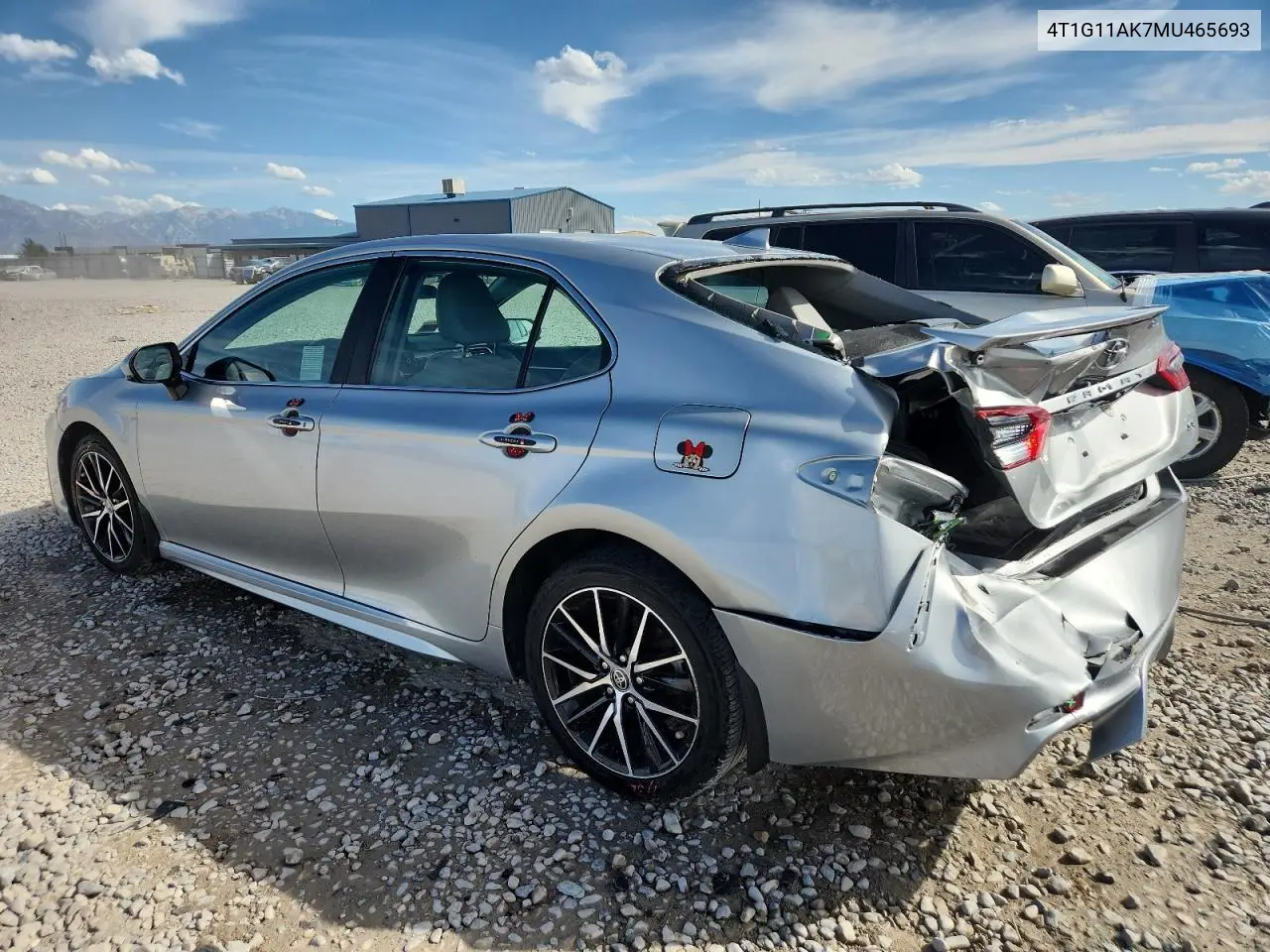 4T1G11AK7MU465693 2021 Toyota Camry Se