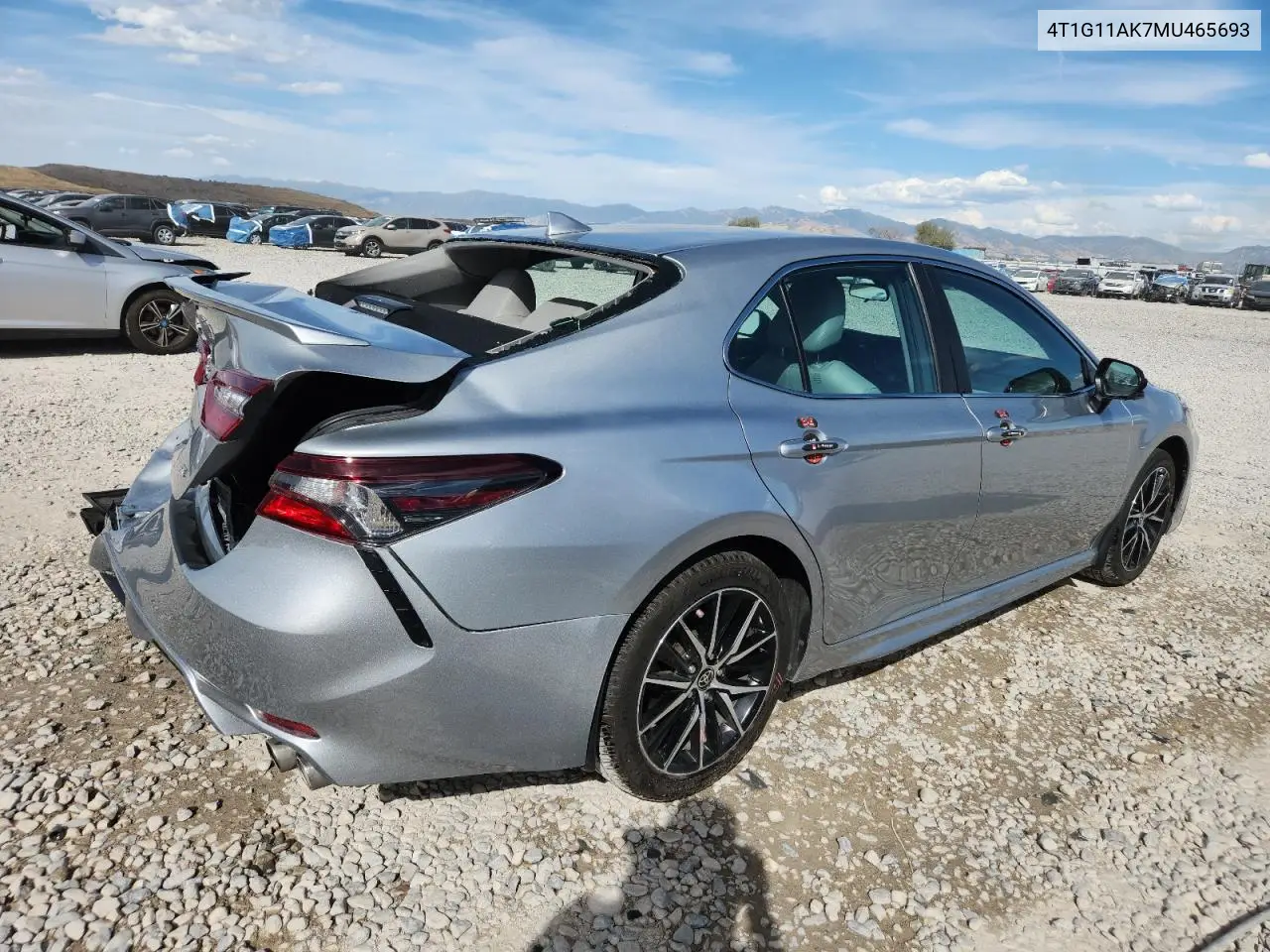 4T1G11AK7MU465693 2021 Toyota Camry Se