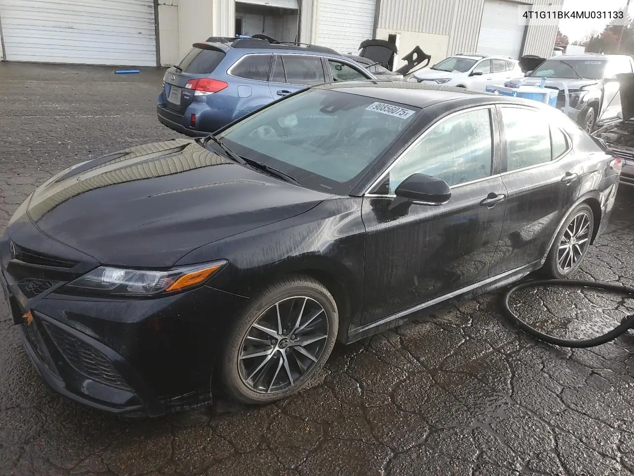 4T1G11BK4MU031133 2021 Toyota Camry