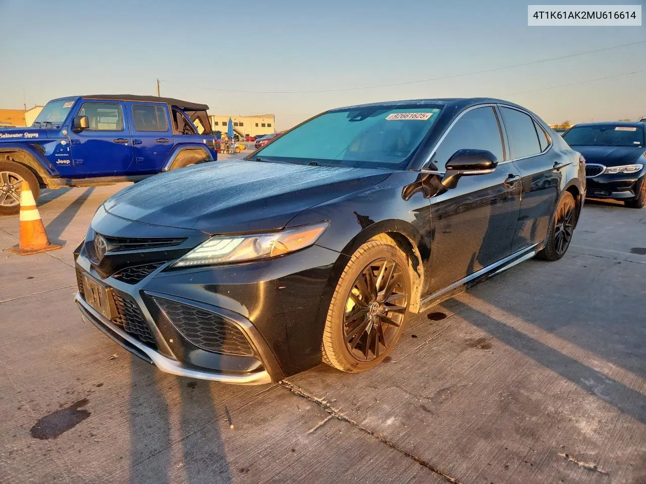 4T1K61AK2MU616614 2021 Toyota Camry Xse