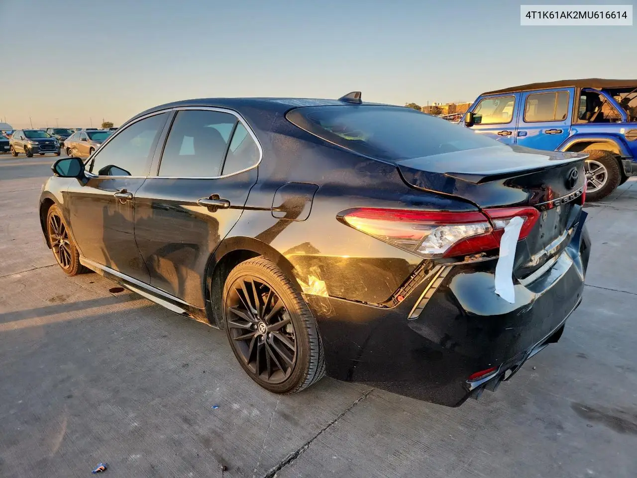 4T1K61AK2MU616614 2021 Toyota Camry Xse