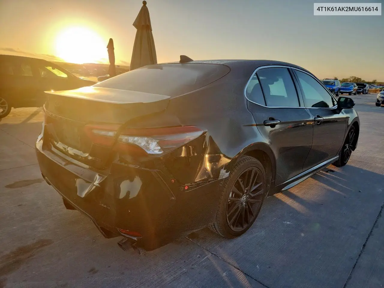 4T1K61AK2MU616614 2021 Toyota Camry Xse