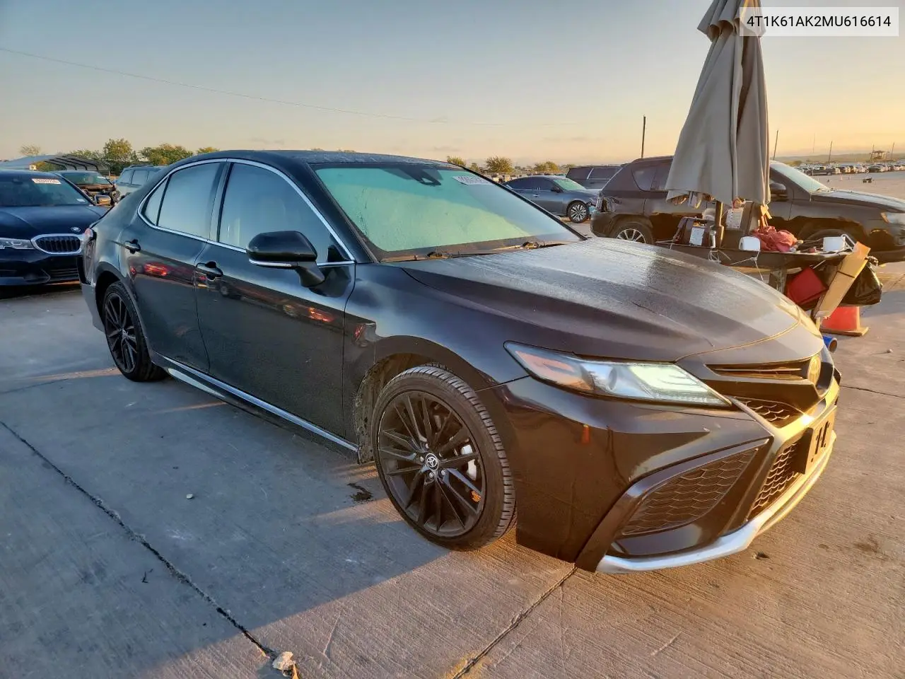 4T1K61AK2MU616614 2021 Toyota Camry Xse