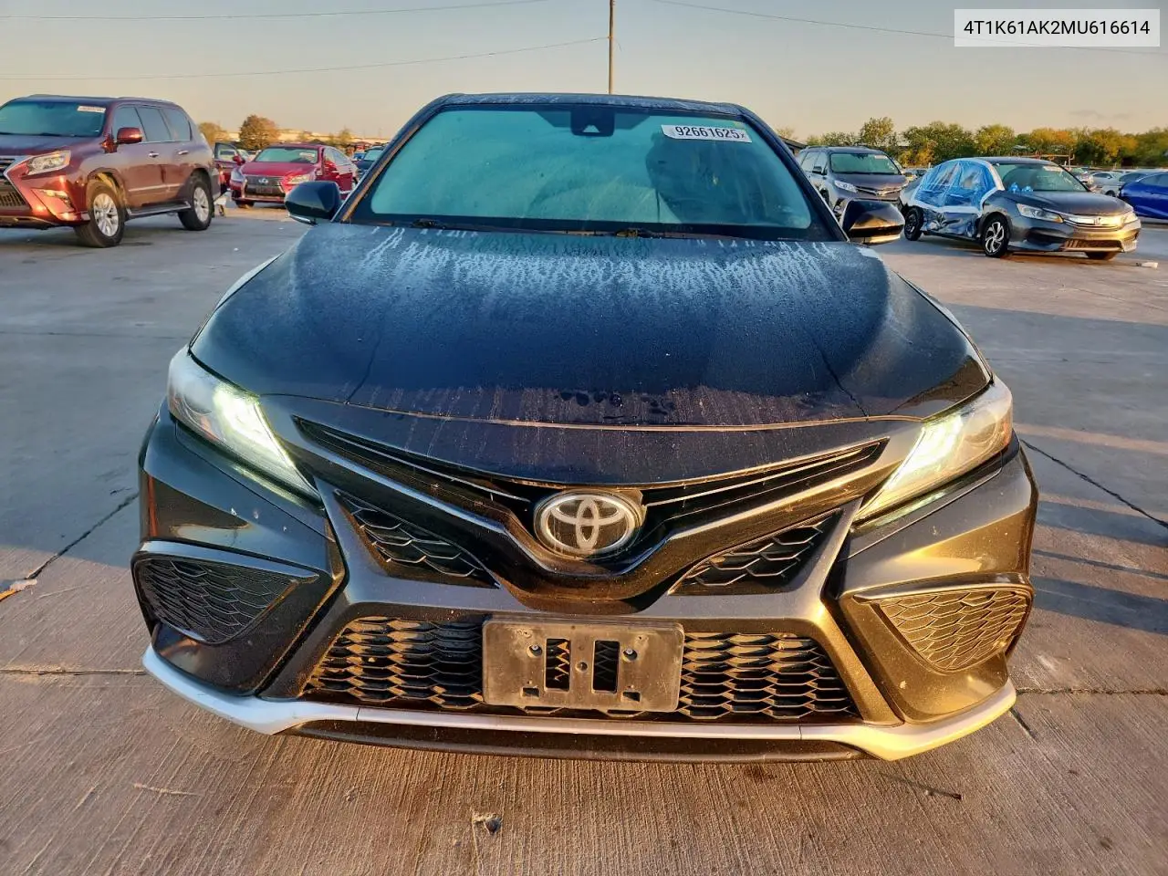 4T1K61AK2MU616614 2021 Toyota Camry Xse
