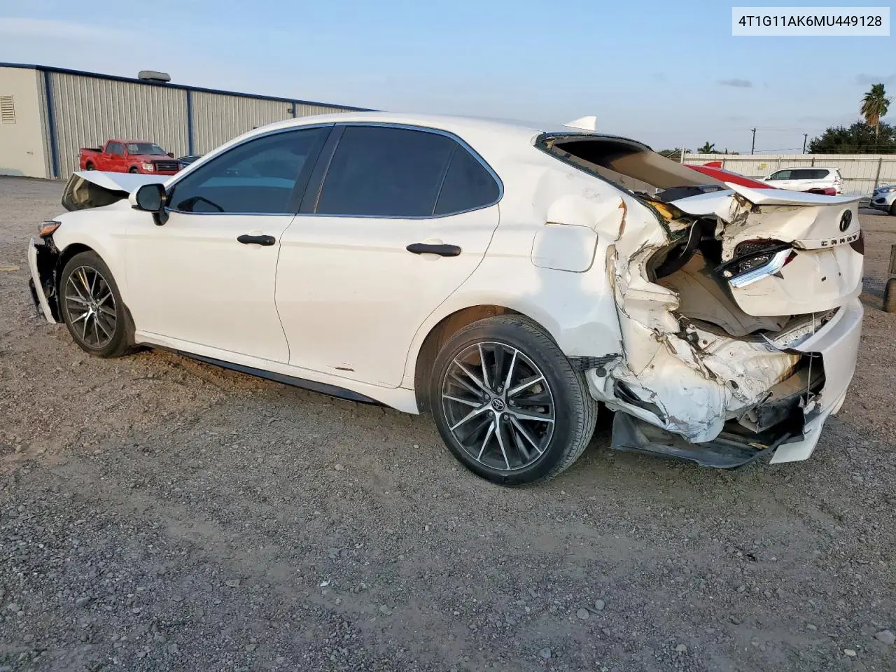 4T1G11AK6MU449128 2021 Toyota Camry Se