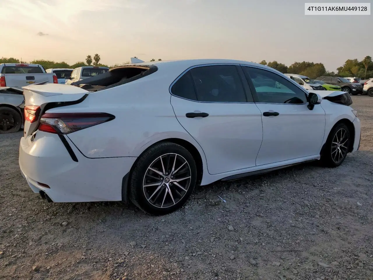 4T1G11AK6MU449128 2021 Toyota Camry Se