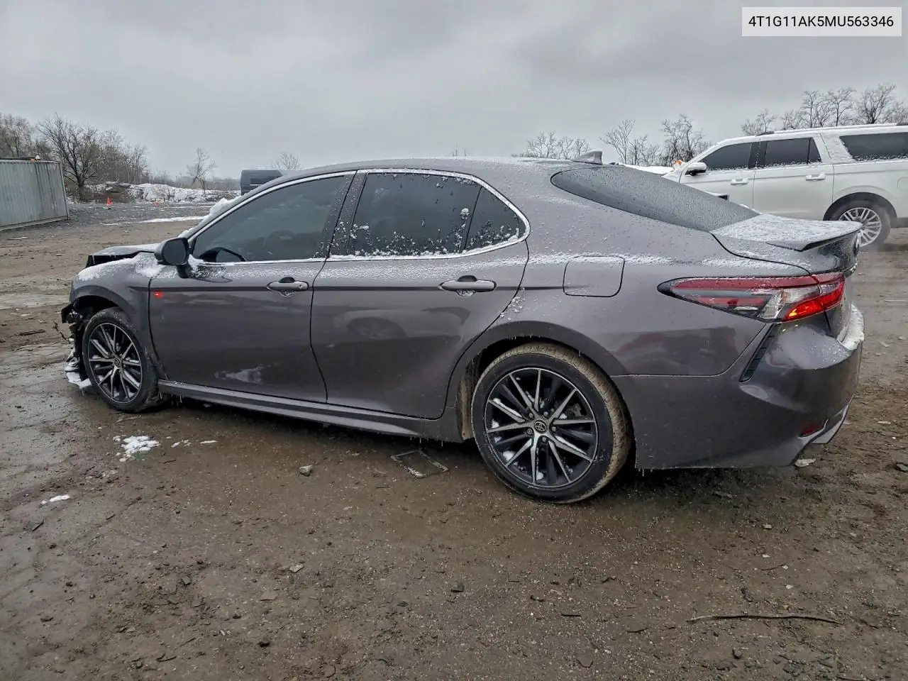 4T1G11AK5MU563346 2021 Toyota Camry Se