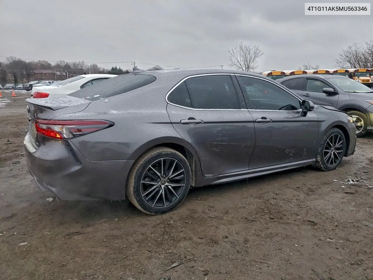4T1G11AK5MU563346 2021 Toyota Camry Se