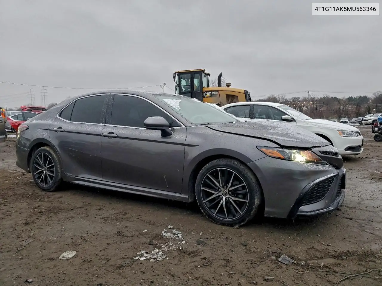 4T1G11AK5MU563346 2021 Toyota Camry Se