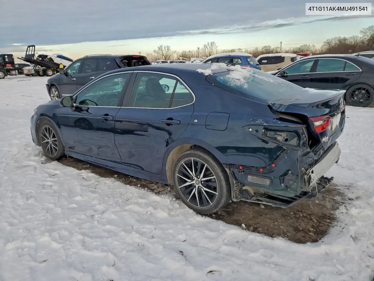 4T1G11AK4MU491541 2021 Toyota Camry Se