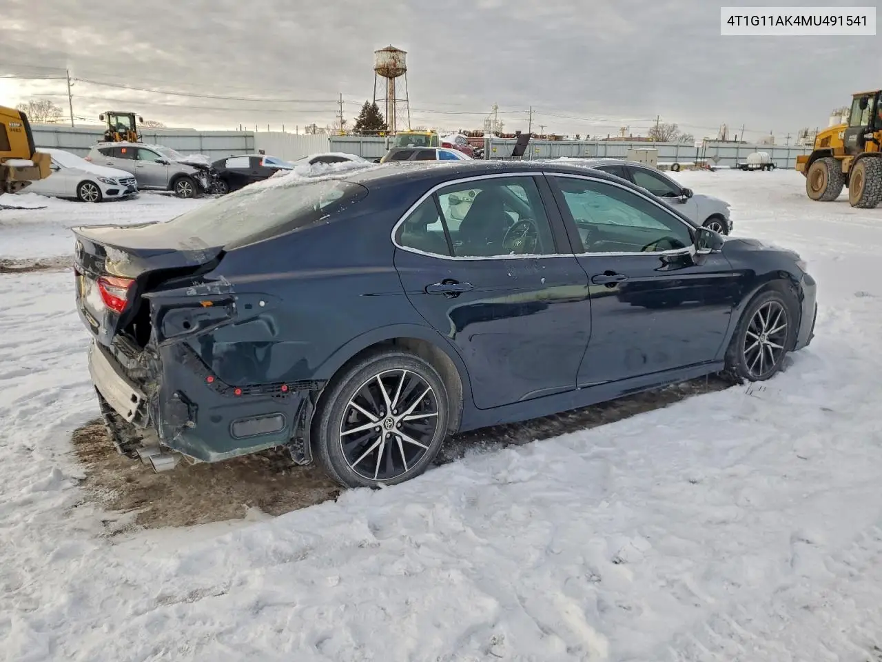 4T1G11AK4MU491541 2021 Toyota Camry Se