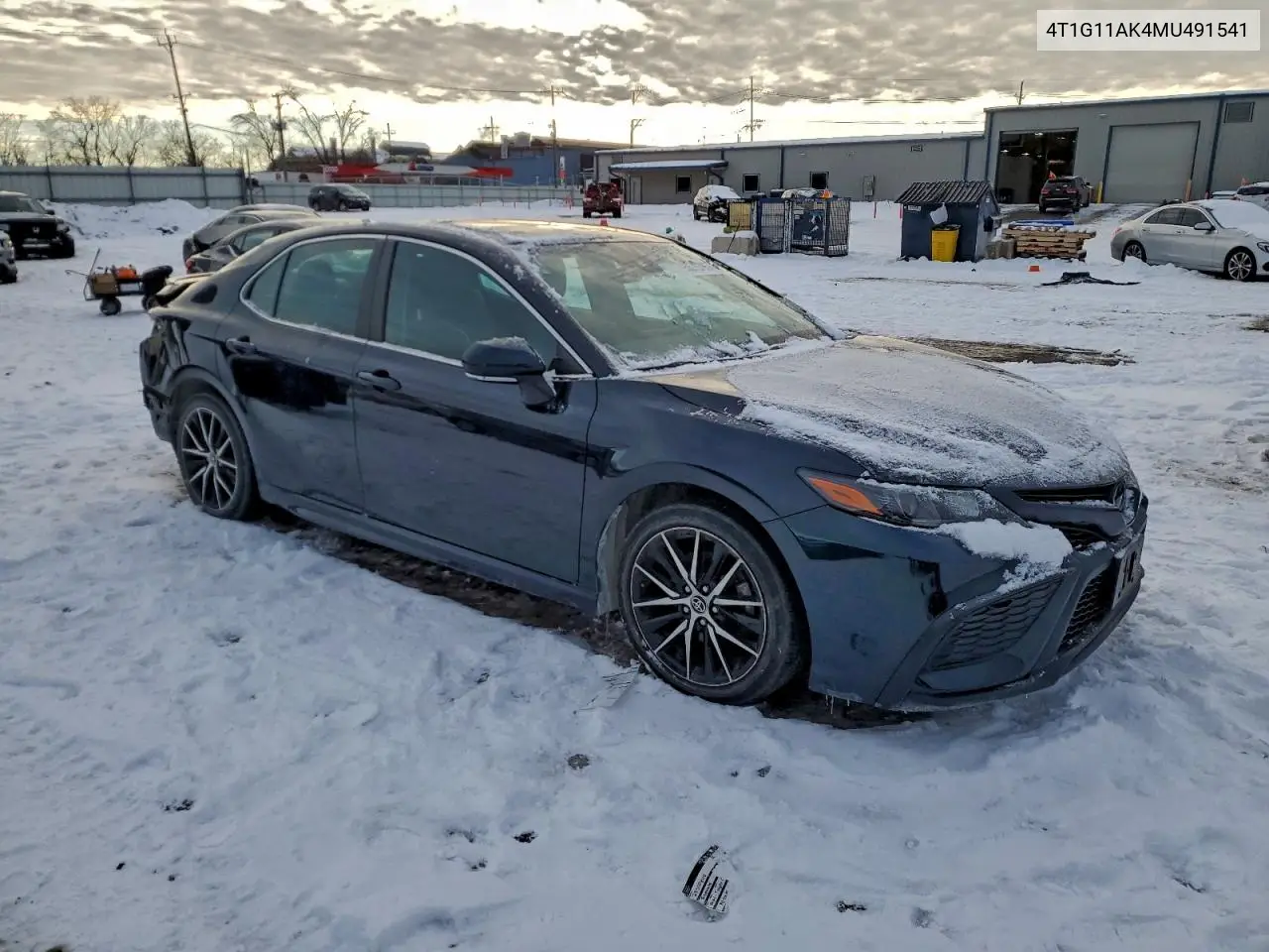 4T1G11AK4MU491541 2021 Toyota Camry Se