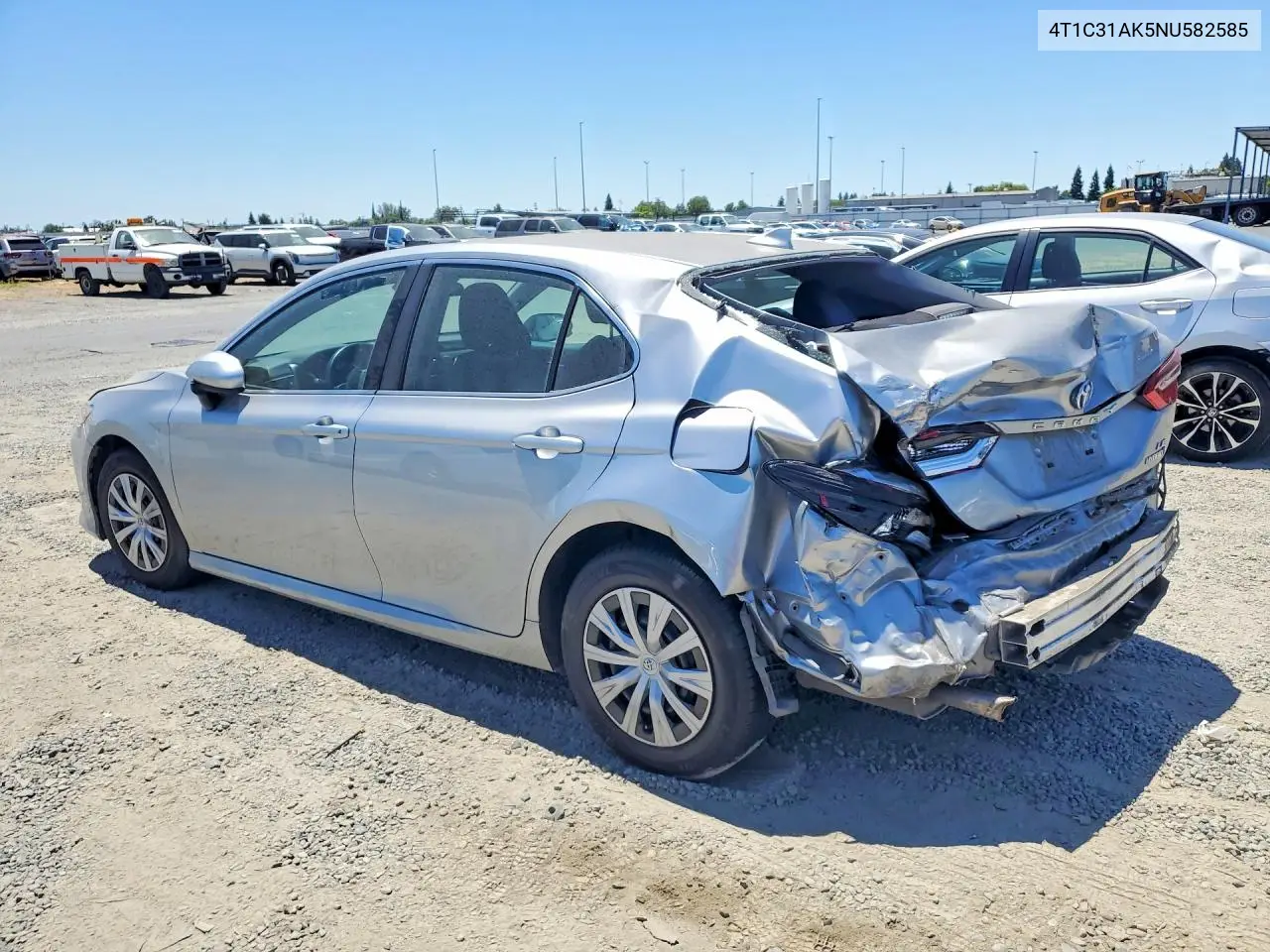 2022 Toyota Camry Le VIN: 4T1C31AK5NU582585 Lot: 55343126