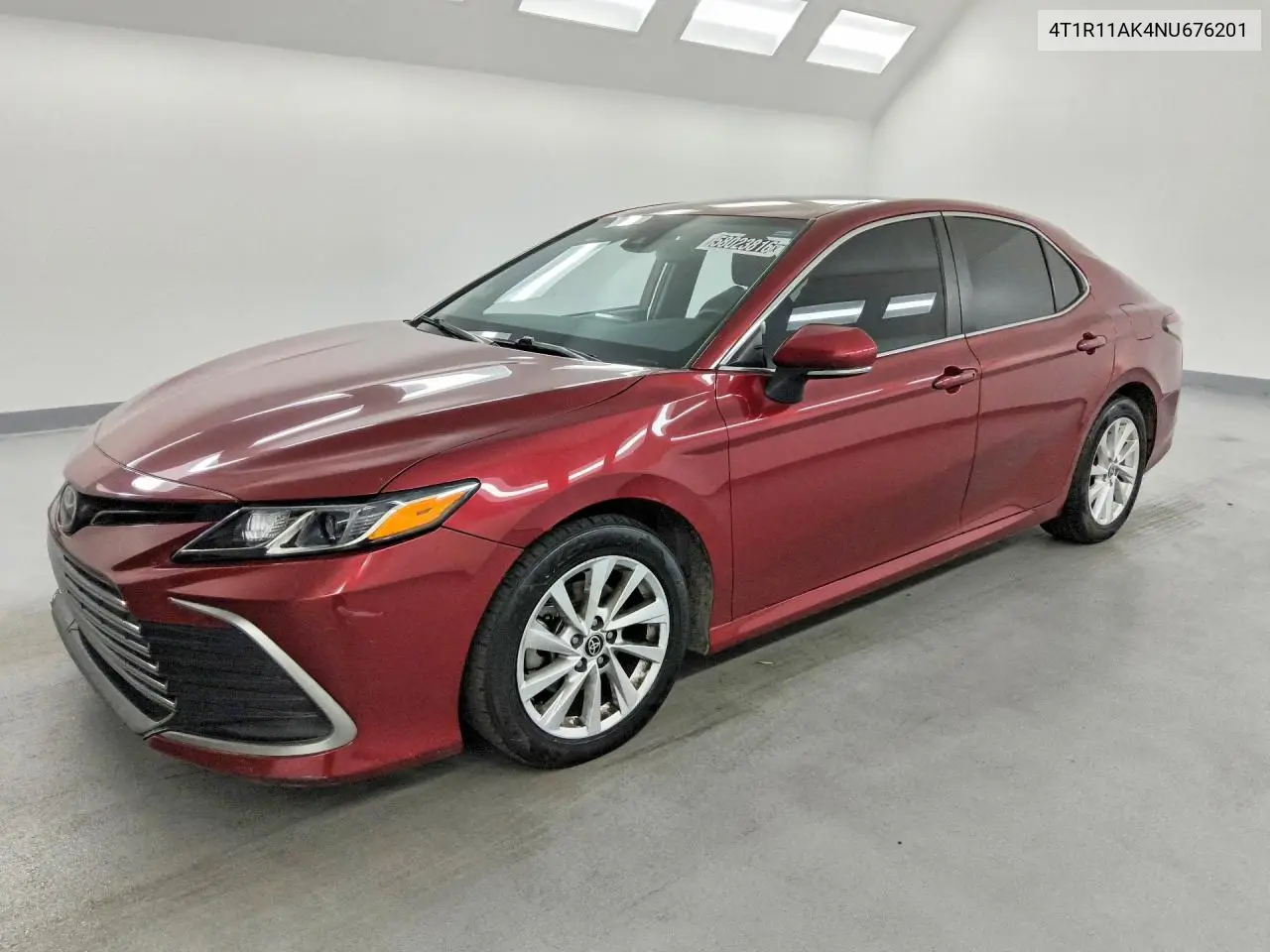 2022 Toyota Camry Le VIN: 4T1R11AK4NU676201 Lot: 58023816