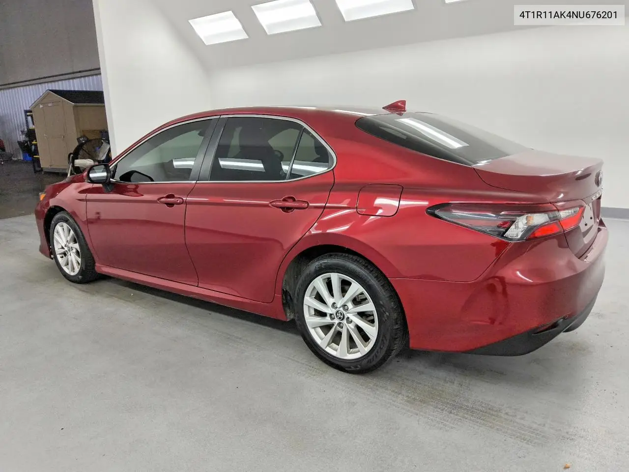 2022 Toyota Camry Le VIN: 4T1R11AK4NU676201 Lot: 58023816