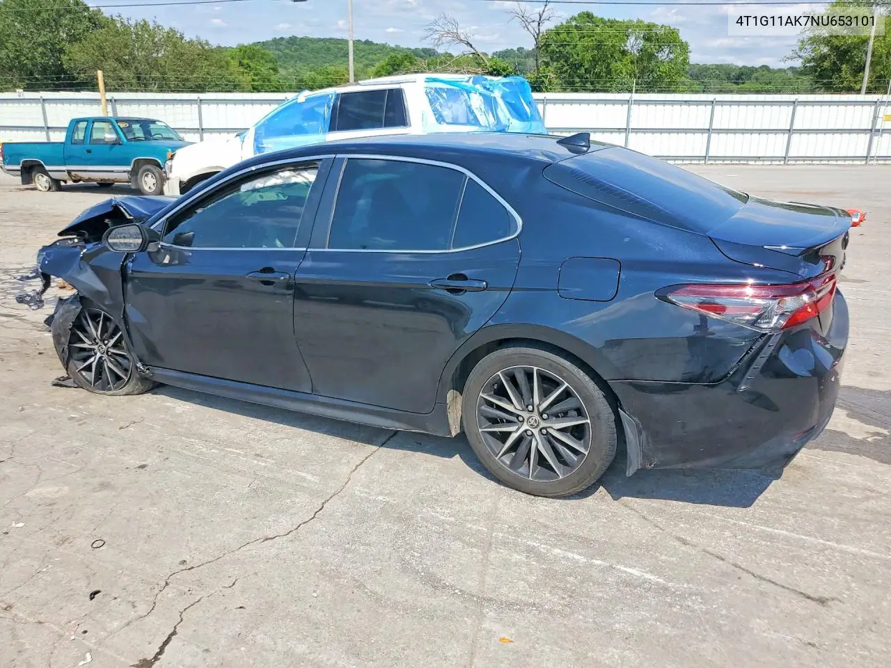 2022 Toyota Camry Se VIN: 4T1G11AK7NU653101 Lot: 58632626