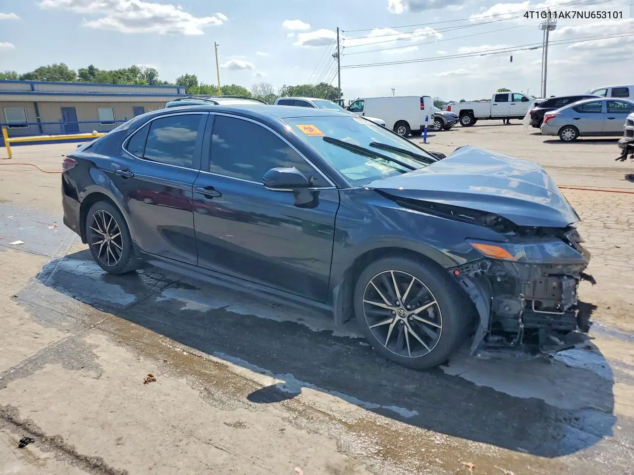 2022 Toyota Camry Se VIN: 4T1G11AK7NU653101 Lot: 58632626