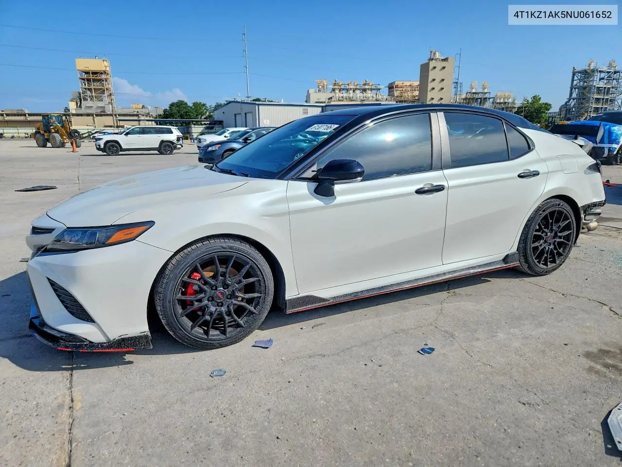 2022 Toyota Camry Trd VIN: 4T1KZ1AK5NU061652 Lot: 61307186