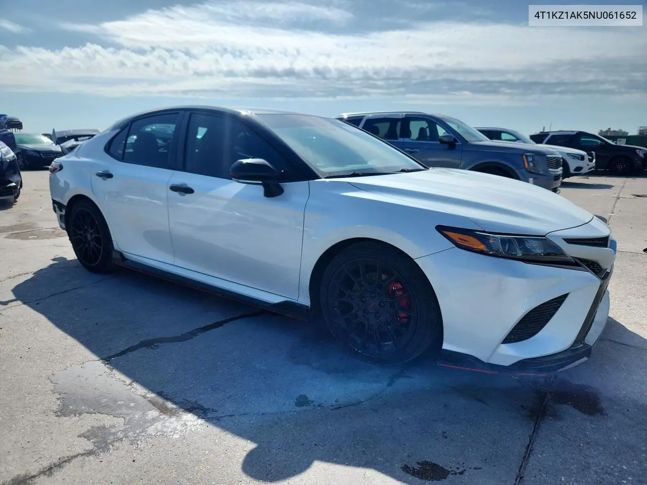2022 Toyota Camry Trd VIN: 4T1KZ1AK5NU061652 Lot: 61307186