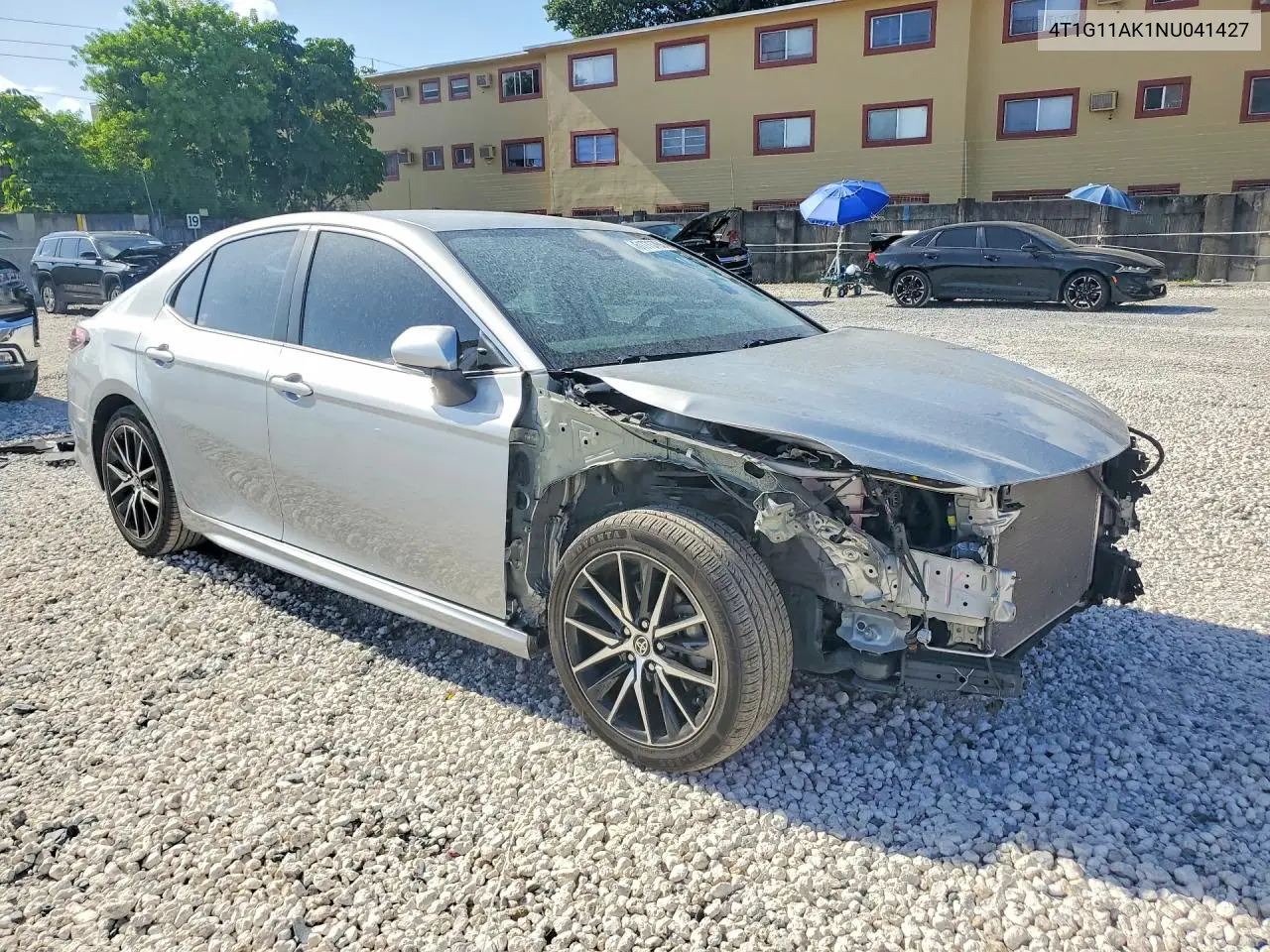 2022 Toyota Camry Se VIN: 4T1G11AK1NU041427 Lot: 61773766