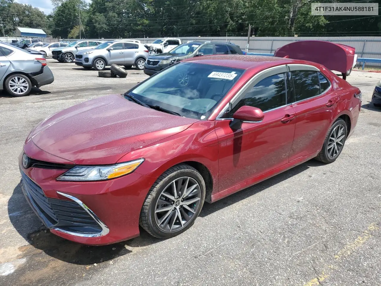 4T1F31AK4NU588181 2022 Toyota Camry Xle