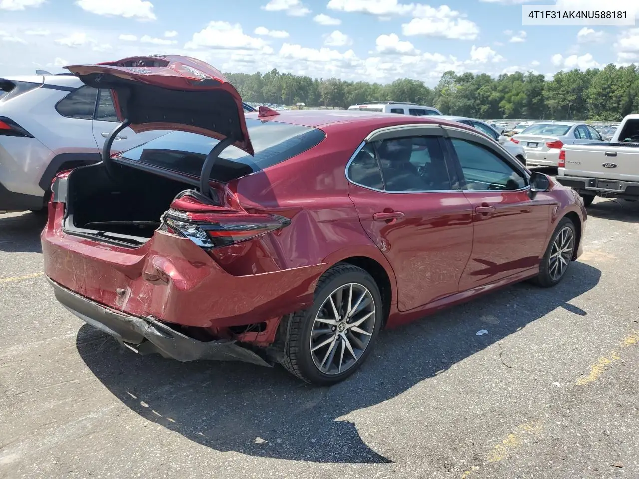 4T1F31AK4NU588181 2022 Toyota Camry Xle