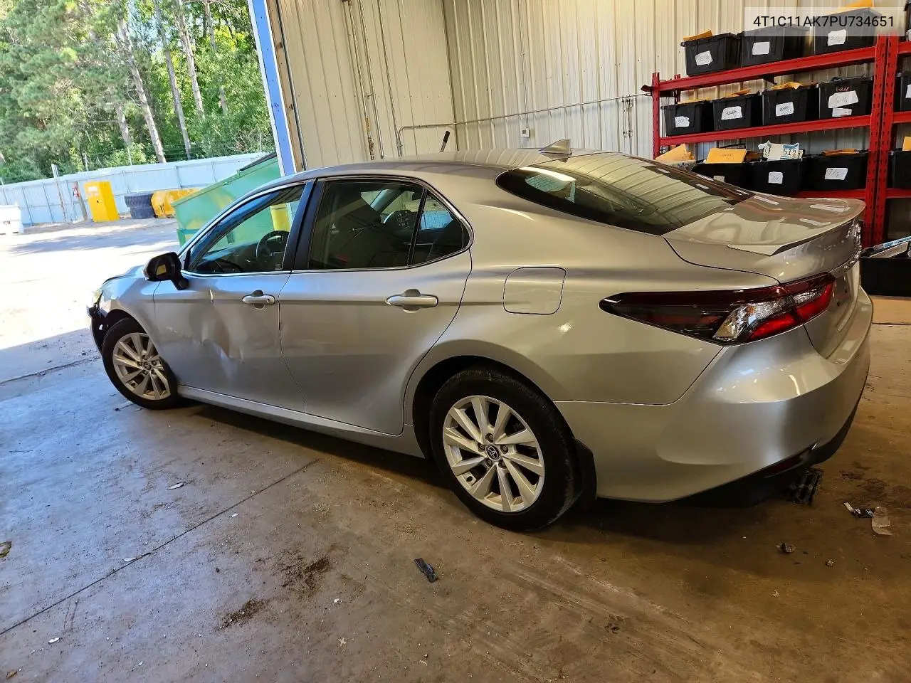 2023 Toyota Camry Le VIN: 4T1C11AK7PU734651 Lot: 61066676