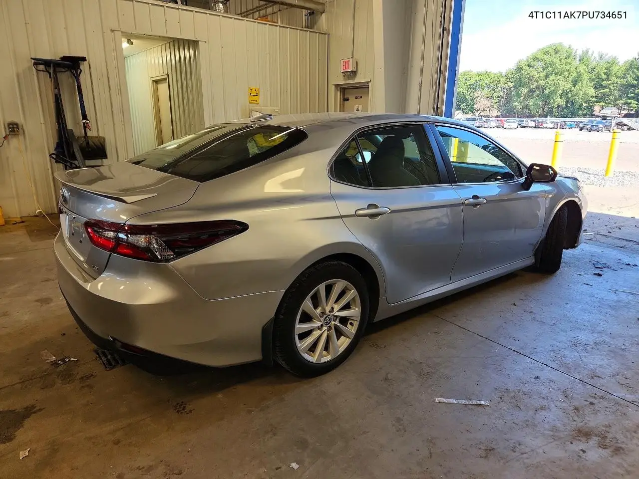 2023 Toyota Camry Le VIN: 4T1C11AK7PU734651 Lot: 61066676